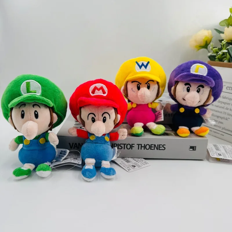 Cute Super Mario Baby Plush Doll Set Mario Luigi Wario Waluigi Soft Stuffed Keychain Toy for Backpack Decoration
Cute Super Mario Baby Plush Doll Set Mario Luigi Wario Waluigi Soft Stuffed Keychain Toy for Backpack Decoration