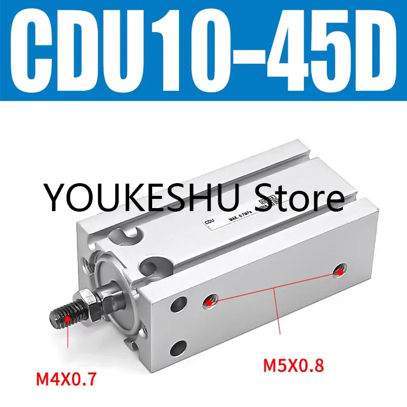 Brand New Original Free-Mount Mini Pneumatic Cylinder CDU10-45D
Brand New Original Free-Mount Mini Pneumatic Cylinder CDU10-45D