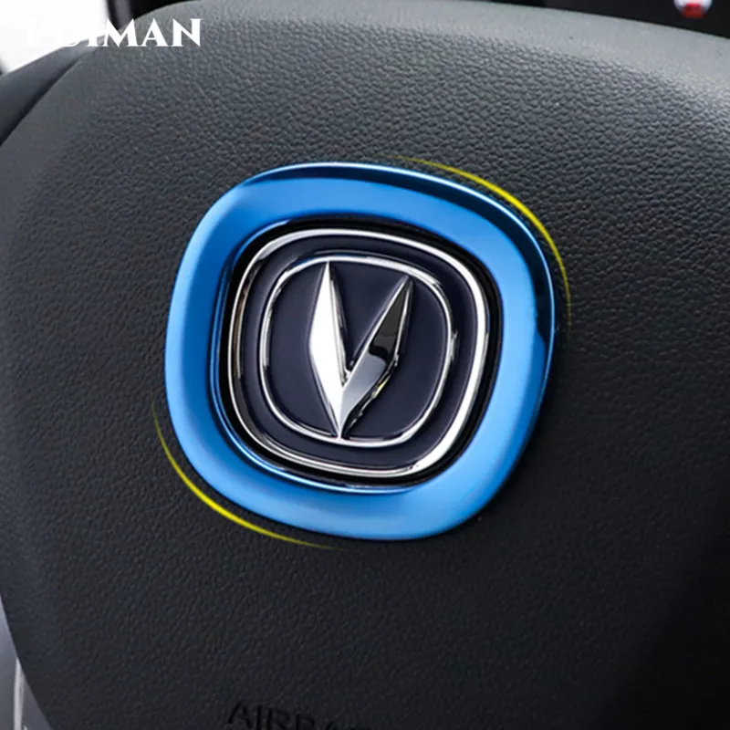 Stainless Car interior steering wheel trim For Changan CS35 Plus frame cover sequin Mouldings decoration accessories 2018-2020
Stainless Car interior steering wheel trim For Changan CS35 Plus frame cover sequin Mouldings decoration accessories 2018-2020