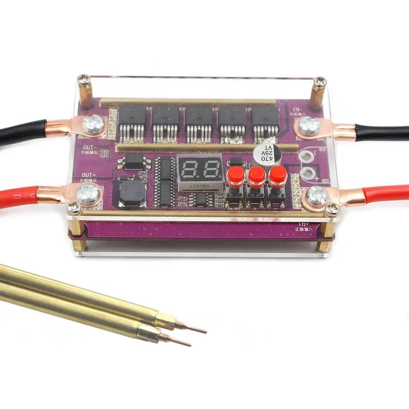 Battery Spot Welder Kit 99 Gears Power Spot Welder Machine Portable DIY Adjustable Spot Welder Kit For Welding 14650/17490/18650
Battery Spot Welder Kit 99 Gears Power Spot Welder Machine Portable DIY Adjustable Spot Welder Kit For Welding 14650/17490/18650