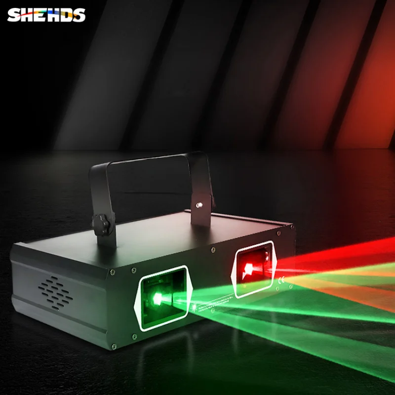 SHEHDS 2 Head Laser Light Mini Laser R&G Only Stage Lighting Dance Laser Light for Indoor bar Pub Club Party
SHEHDS 2 Head Laser Light Mini Laser R&G Only Stage Lighting Dance Laser Light for Indoor bar Pub Club Party