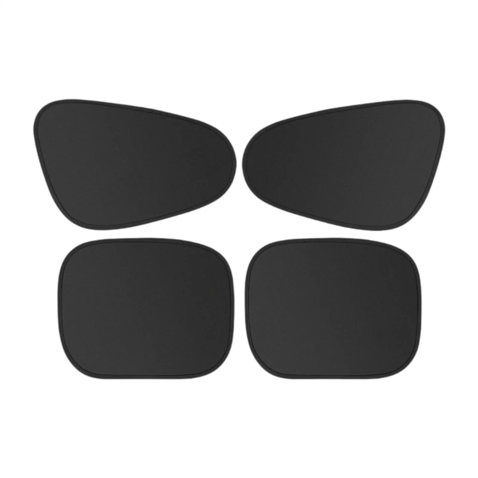 4 Pieces Car Side Window Sun Shades Sun Shield for Napping Camping
4 Pieces Car Side Window Sun Shades Sun Shield for Napping Camping