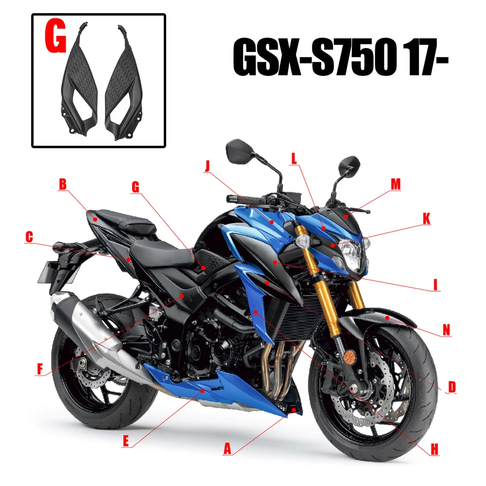 Для SUZUKI GSX-S750 2017 2018 2019 2020 2021 Аксессуары для мотоцикла Левая Правая бензобакоптер боковая панель
Для SUZUKI GSX-S750 2017 2018 2019 2020 2021 Аксессуары для мотоцикла Левая Правая бензобакоптер боковая панель