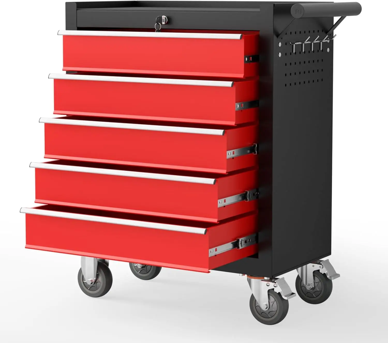 5 Drawers Rolling Tool Chest with Wheels, Portable Rolling Tool Boxes with Wheels, Tool Box Storage Cabinet with Locking
5 Drawers Rolling Tool Chest with Wheels, Portable Rolling Tool Boxes with Wheels, Tool Box Storage Cabinet with Locking