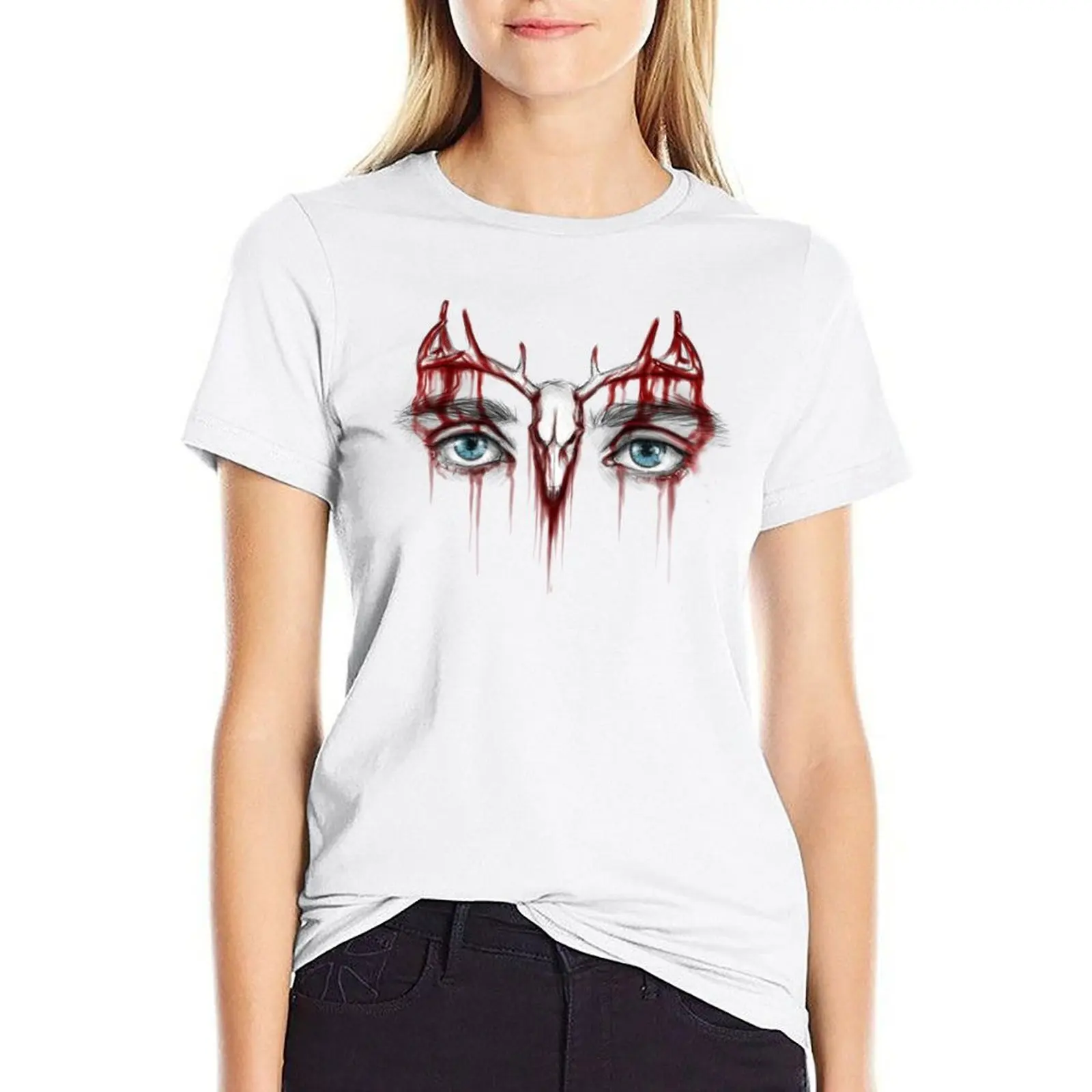 Hannibal This is my design T-shirt cute tops cute clothes shirts graphic tees t shirts for Women loose fit
Hannibal This is my design T-shirt cute tops cute clothes shirts graphic tees t shirts for Women loose fit