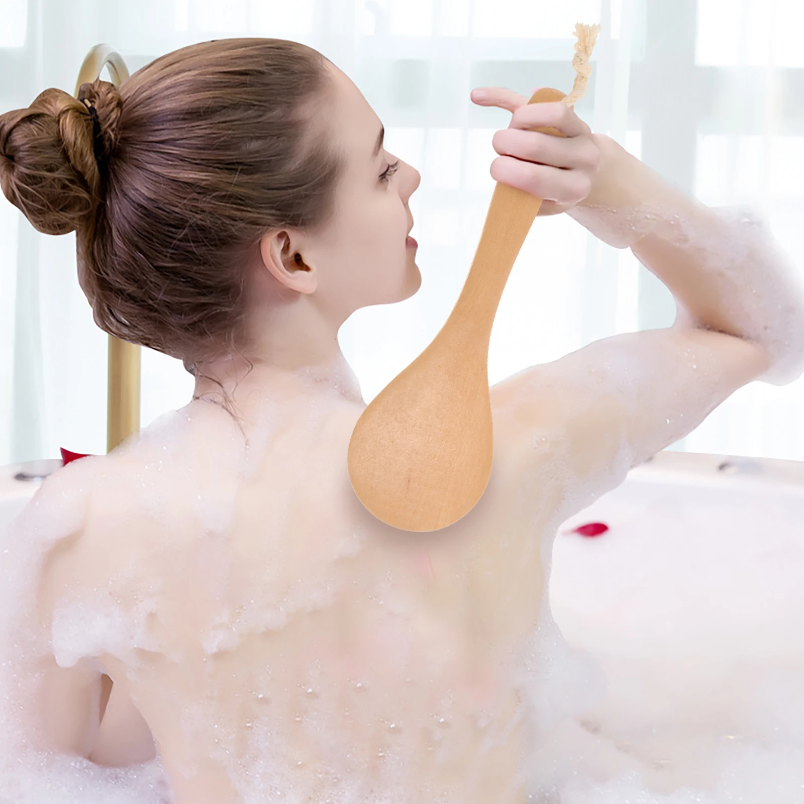 2Pcs Handheld Body Brush Soft Bristles Ergonomic Design for Exfoliating Shower Bathing Deep Cleansing Body Scrubber Brush
2Pcs Handheld Body Brush Soft Bristles Ergonomic Design for Exfoliating Shower Bathing Deep Cleansing Body Scrubber Brush