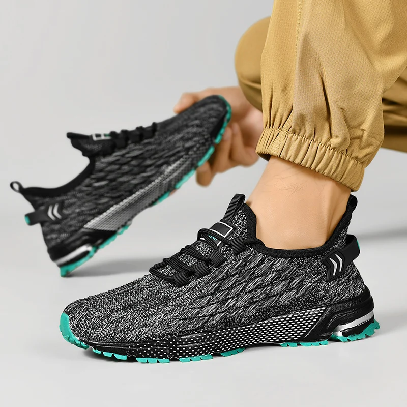 2025New Men's Sports Shoes Summer Mesh Breathable Lightweight Running Sneakers Comfortable Shock-absorbing Mesh Running Shoes
2025New Men's Sports Shoes Summer Mesh Breathable Lightweight Running Sneakers Comfortable Shock-absorbing Mesh Running Shoes