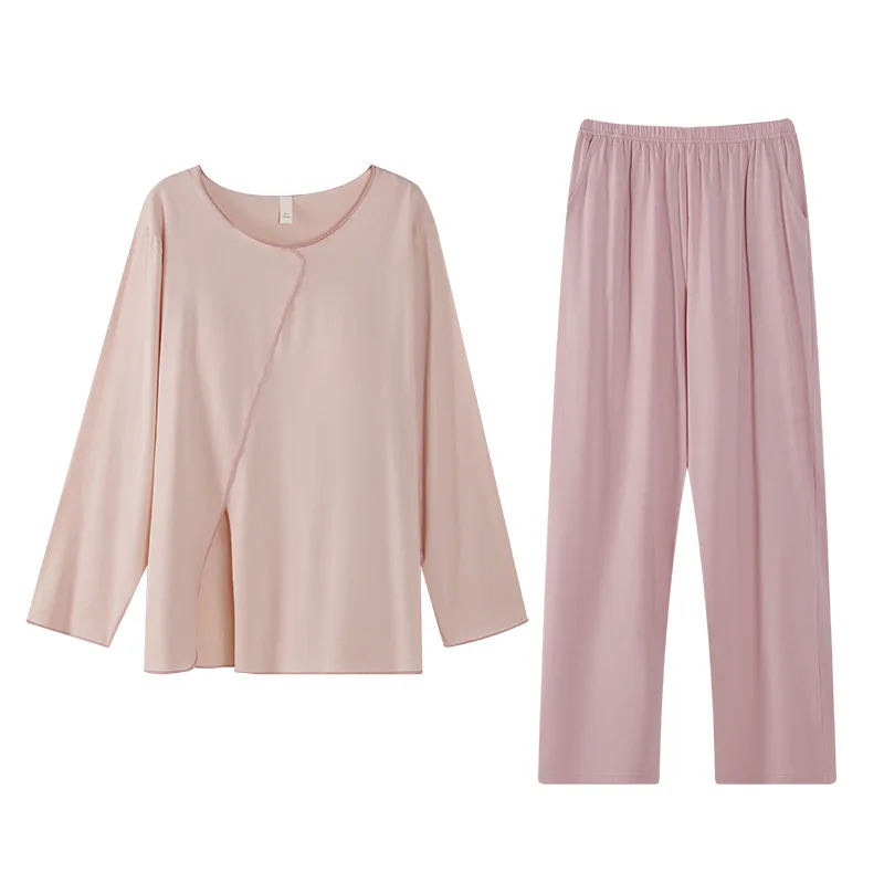 High Qualtiy Skin-Friendly Pajamas Set Women Spring Summer Autumn And Winter Thin Long-Sleeved Trousers Sleepwear
High Qualtiy Skin-Friendly Pajamas Set Women Spring Summer Autumn And Winter Thin Long-Sleeved Trousers Sleepwear