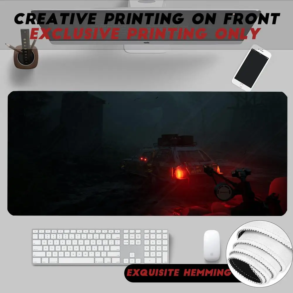 Survival adventure game Pacific Drive Mouse Pad Non-Slip Rubber Edge locking mousepads Game play mats for notebook PC computer
Survival adventure game Pacific Drive Mouse Pad Non-Slip Rubber Edge locking mousepads Game play mats for notebook PC computer