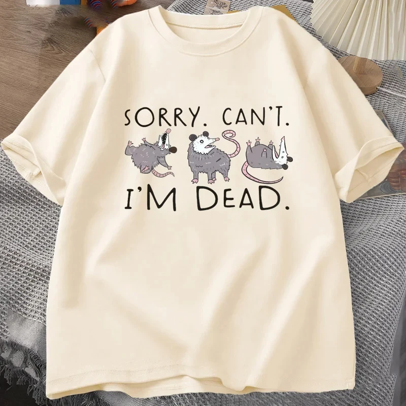 New Possum T Shirt for Opossum Lover Funny Graphic T-Shirt Anxiety Attack T Shirts Short Sleeve Women Men Streetwear T Shirts
New Possum T Shirt for Opossum Lover Funny Graphic T-Shirt Anxiety Attack T Shirts Short Sleeve Women Men Streetwear T Shirts