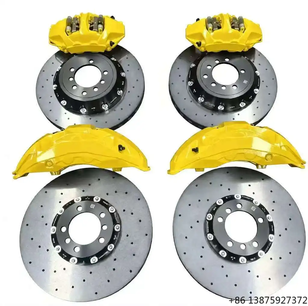 Brand New Carbon-ceramic Disc Brake Calipers for Taycan Front 10/Rear 4 Pistons-50% Improved Brake Performance 1 Year
Brand New Carbon-ceramic Disc Brake Calipers for Taycan Front 10/Rear 4 Pistons-50% Improved Brake Performance 1 Year