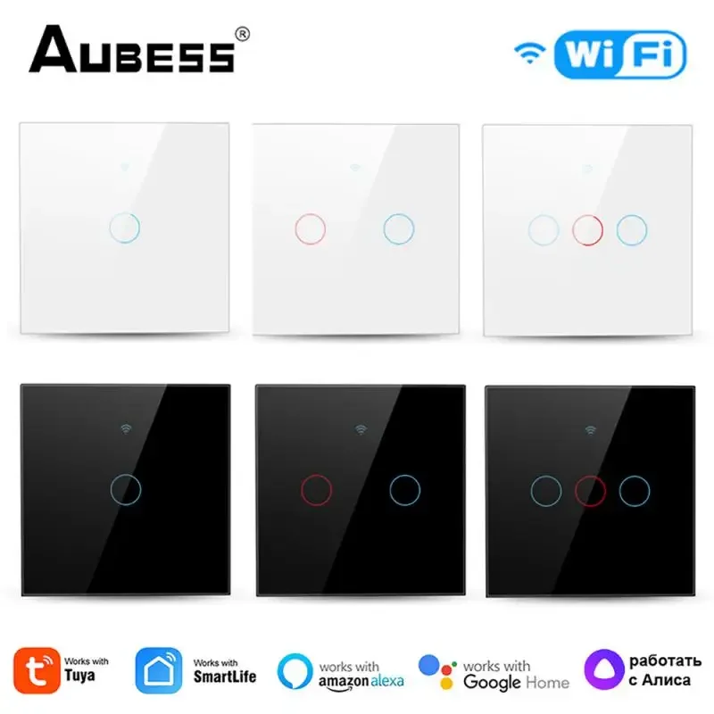 Умный сенсорный выключатель Tuya, ЕС, Wi-Fi/Zigbee, работает с Alexa Google Home Яндекс Alice
Умный сенсорный выключатель Tuya, ЕС, Wi-Fi/Zigbee, работает с Alexa Google Home Яндекс Alice