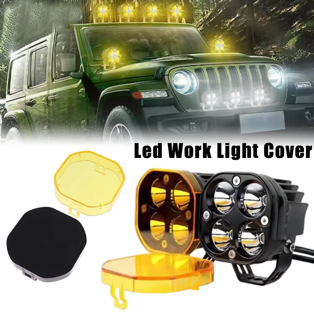 40W Clover Black Shade Cover Off Road Spot Light Cover Waterproof LED Work Light Cover Car Light Shell Cube Lighting Housing
40W Clover Black Shade Cover Off Road Spot Light Cover Waterproof LED Work Light Cover Car Light Shell Cube Lighting Housing