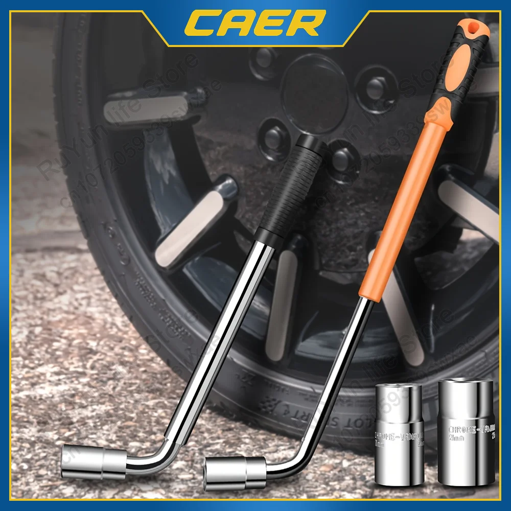 Набор торцевых ключей 4-в-1 для аварийного ремонта автомобильных шин, удлиненный телескопический стержень, съемник гаек с наконечниками колеса, шестигранная головка, подходит для 17/19/21/23 мм
Набор торцевых ключей 4-в-1 для аварийного ремонта автомобильных шин, удлиненный телескопический стержень, съемник гаек с наконечниками колеса, шестигранная головка, подходит для 17/19/21/23 мм