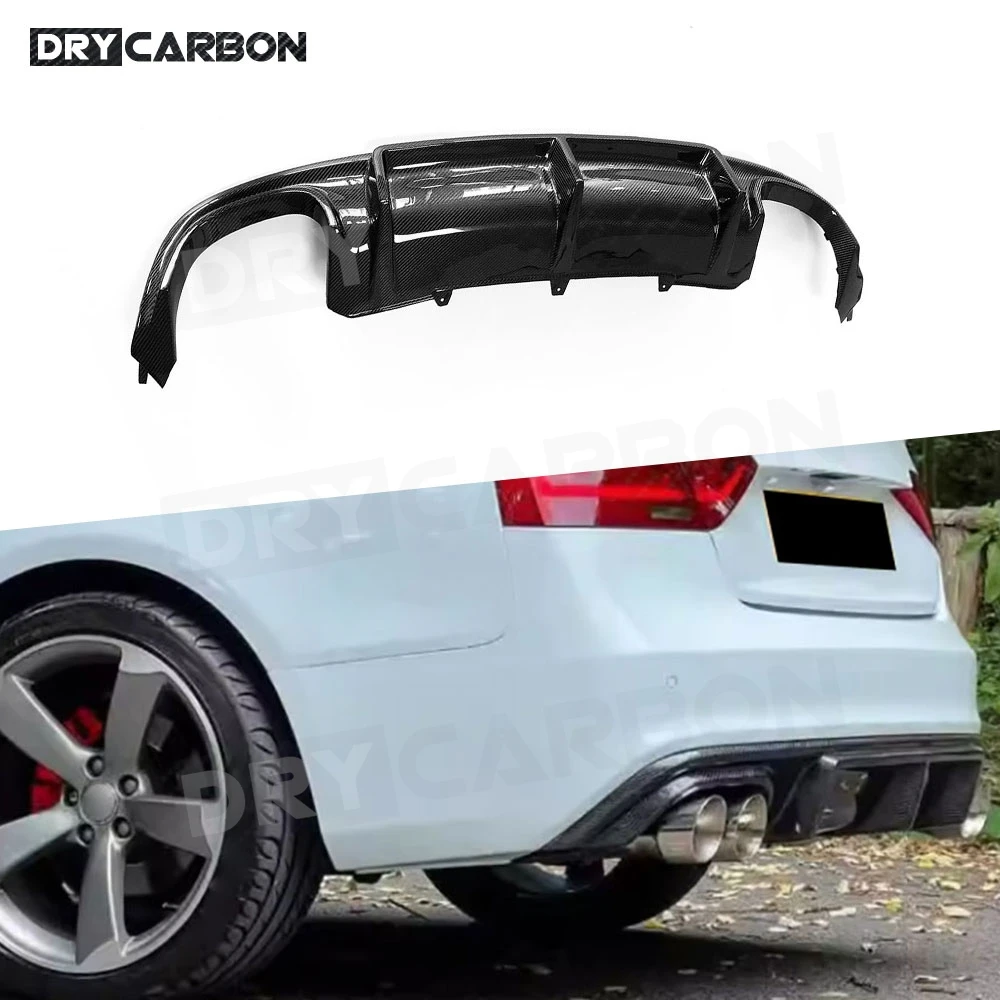 Carbon Fiber Rear Bumper Diffuser Spoiler for Audi A5 Sline S5 B8.5 Coupe Sedan 2012-2017 Car Body Kits Bumper Accessories FRP
Carbon Fiber Rear Bumper Diffuser Spoiler for Audi A5 Sline S5 B8.5 Coupe Sedan 2012-2017 Car Body Kits Bumper Accessories FRP