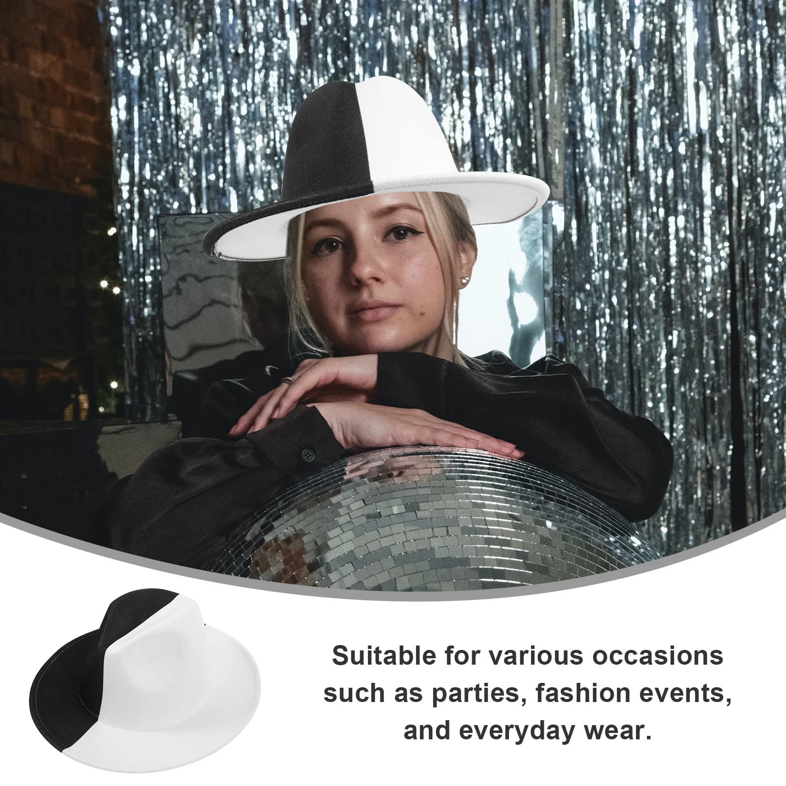 1 Piece Color Block Wool Hat for Men Vintage Jazz Cap Flat Brim Outdoor Leisure Headwear Stylish Dual Tone Design Mens Hat
1 Piece Color Block Wool Hat for Men Vintage Jazz Cap Flat Brim Outdoor Leisure Headwear Stylish Dual Tone Design Mens Hat