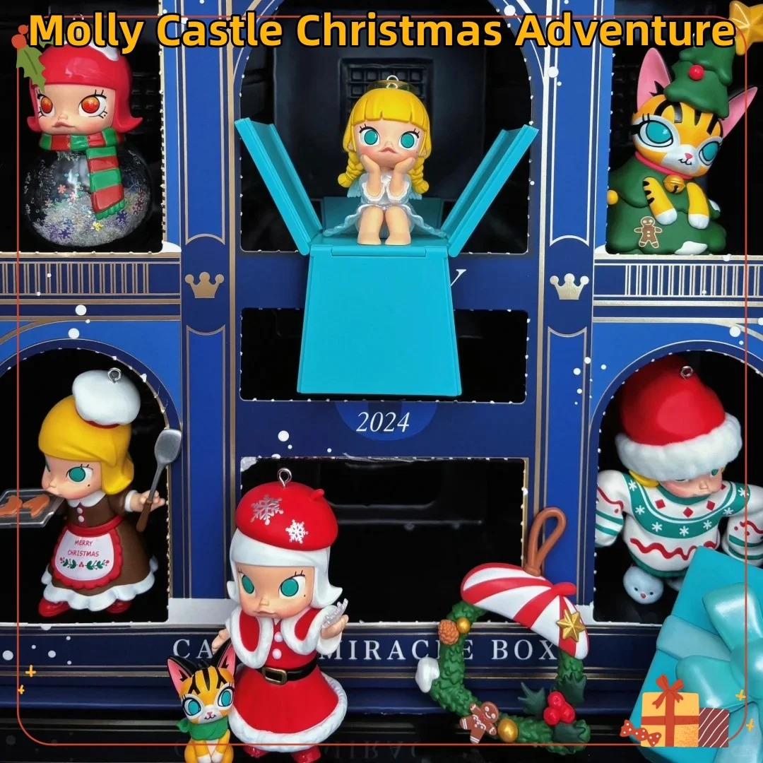 New Molly Castle Christmas Adventure Box Series Blind Box Hand-Made Tide Play Desktop Decoration Gift Christmas Gift Decoration
New Molly Castle Christmas Adventure Box Series Blind Box Hand-Made Tide Play Desktop Decoration Gift Christmas Gift Decoration