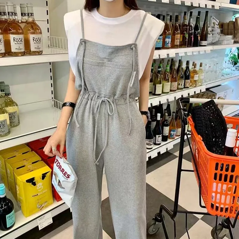 High Waist Wide Leg Casual Pants Fashionable Korean Style Chic Versatile Summer 2026 Trendy Age-Defying Strap Pants
High Waist Wide Leg Casual Pants Fashionable Korean Style Chic Versatile Summer 2026 Trendy Age-Defying Strap Pants