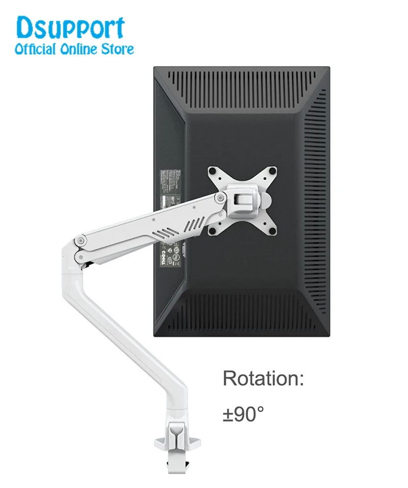 Oil Gas Spring 17"-30" Monitor Arm Easy and Quick Installation Display Holder Mount Loading 2-9kgs
Oil Gas Spring 17"-30" Monitor Arm Easy and Quick Installation Display Holder Mount Loading 2-9kgs