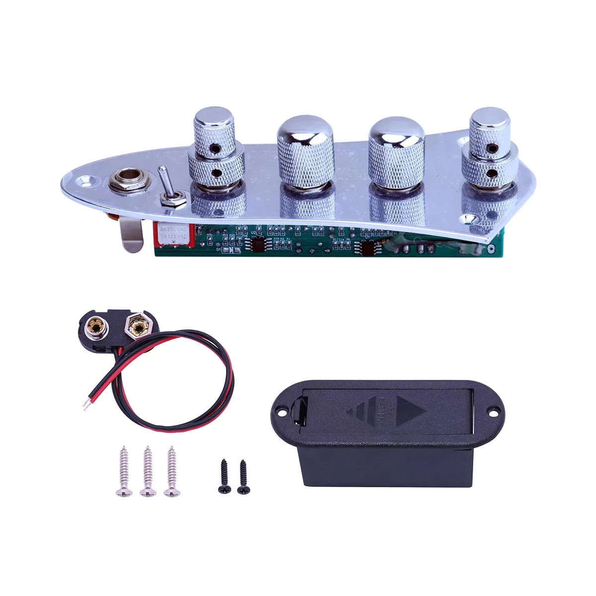 Проводная панель управления 5 Jazz JB Bass для 4/5 строк Запчасти для бас-гитары
Проводная панель управления 5 Jazz JB Bass для 4/5 строк Запчасти для бас-гитары