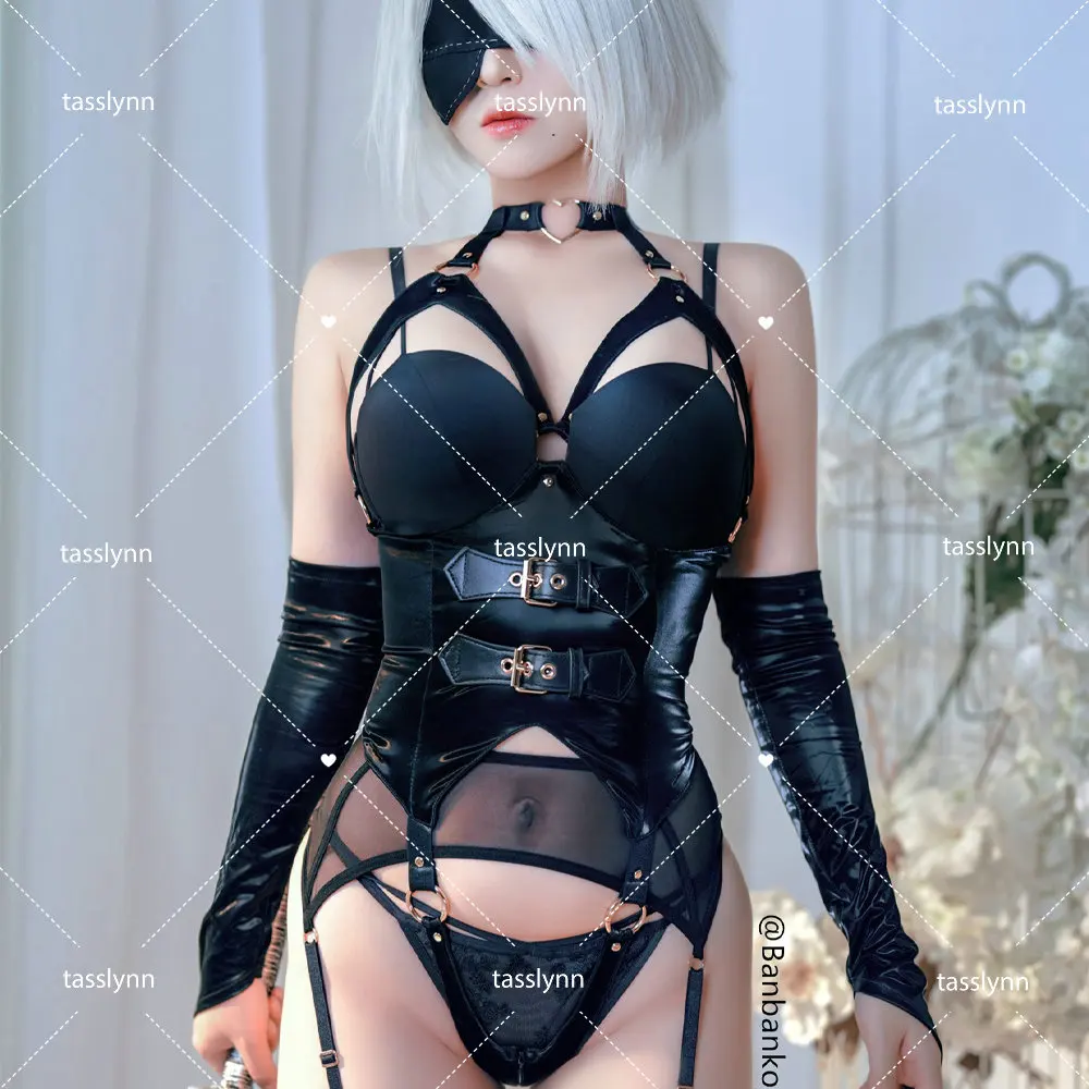 Костюм для косплея Nier Automata Yorha 2B, костюм кролика из искусственной кожи, Женский костюм на Хэллоуин
Костюм для косплея Nier Automata Yorha 2B, костюм кролика из искусственной кожи, Женский костюм на Хэллоуин