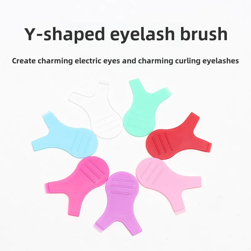 Y-shaped eyelash comb extensions auxiliary tool brush hot eyelashes silicone brush keratin eyelash comb
Y-shaped eyelash comb extensions auxiliary tool brush hot eyelashes silicone brush keratin eyelash comb