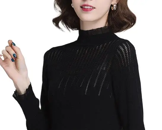 Women's Sweaters Autumn Winter New Hollow Out Wool Knit Bottom Sweater Top NO.7
Women's Sweaters Autumn Winter New Hollow Out Wool Knit Bottom Sweater Top NO.7