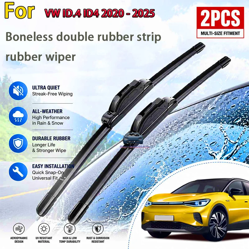 Front Wiper Blades For VW ID.4 ID4 2020 - 2025 Windshield Windscreen Clean Window Car Rain Brushes 28"+18" Modification Parts
Front Wiper Blades For VW ID.4 ID4 2020 - 2025 Windshield Windscreen Clean Window Car Rain Brushes 28"+18" Modification Parts