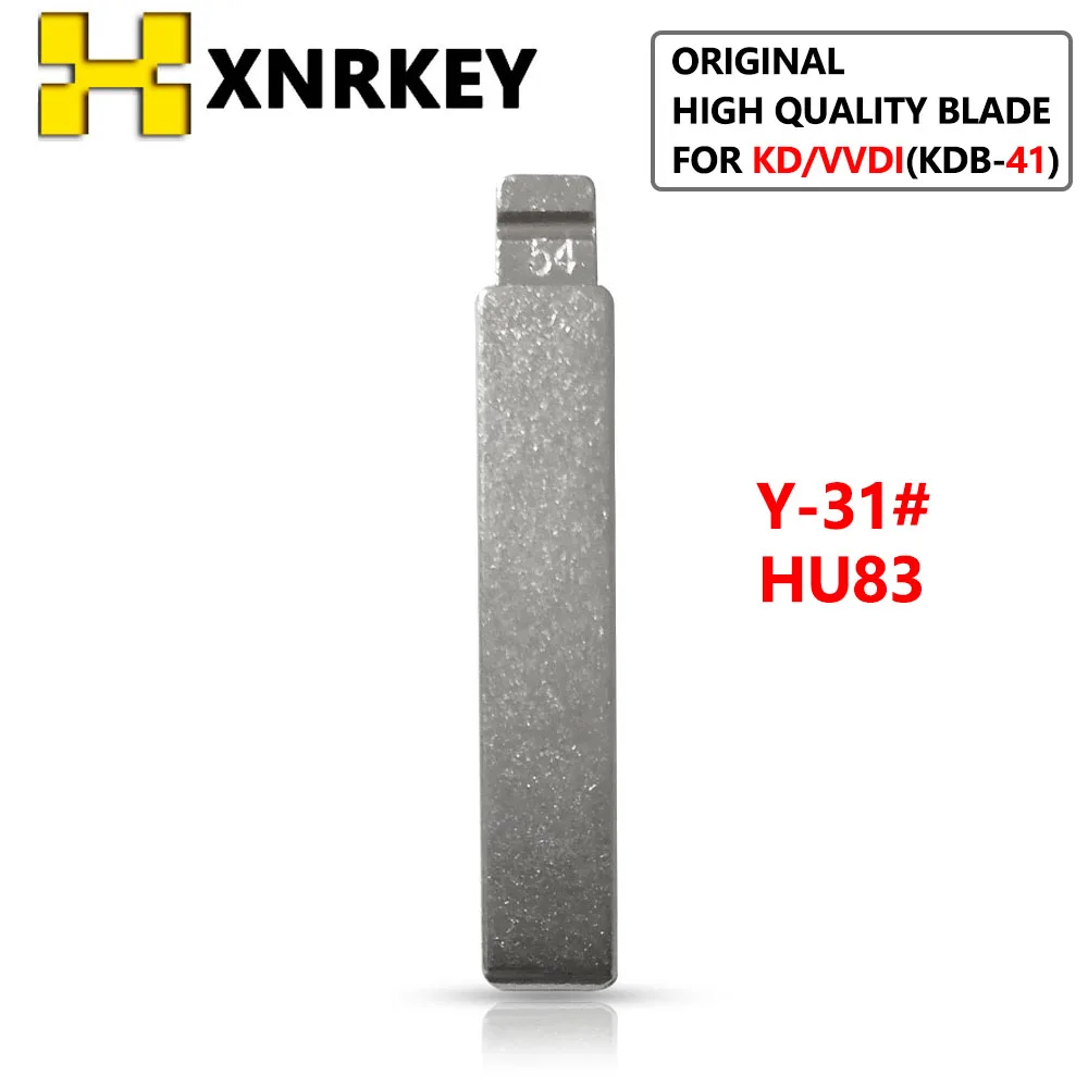 XNRKEY KDB-41 Оригинальное высококачественное лезвие # Y-31 HU83, сменный металлический необработанный флип KD/VVDI полотно дистанционного ключа
XNRKEY KDB-41 Оригинальное высококачественное лезвие # Y-31 HU83, сменный металлический необработанный флип KD/VVDI полотно дистанционного ключа