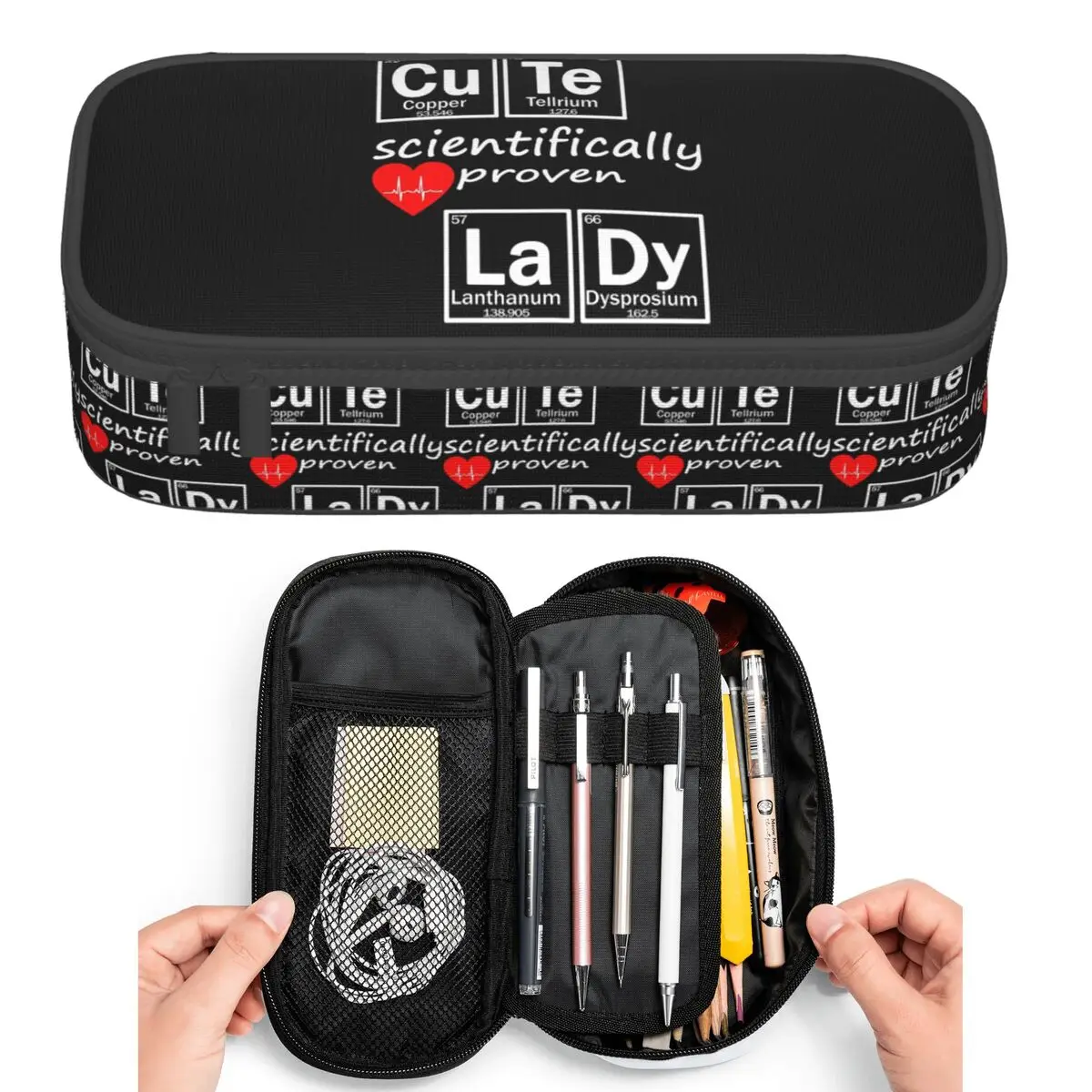 Elements Periodic Table Science Chemistry Chemical Pencil Cases Student Pen Box Pencil Bag Big Capacity Pencil Pouch Pen Holder
Elements Periodic Table Science Chemistry Chemical Pencil Cases Student Pen Box Pencil Bag Big Capacity Pencil Pouch Pen Holder