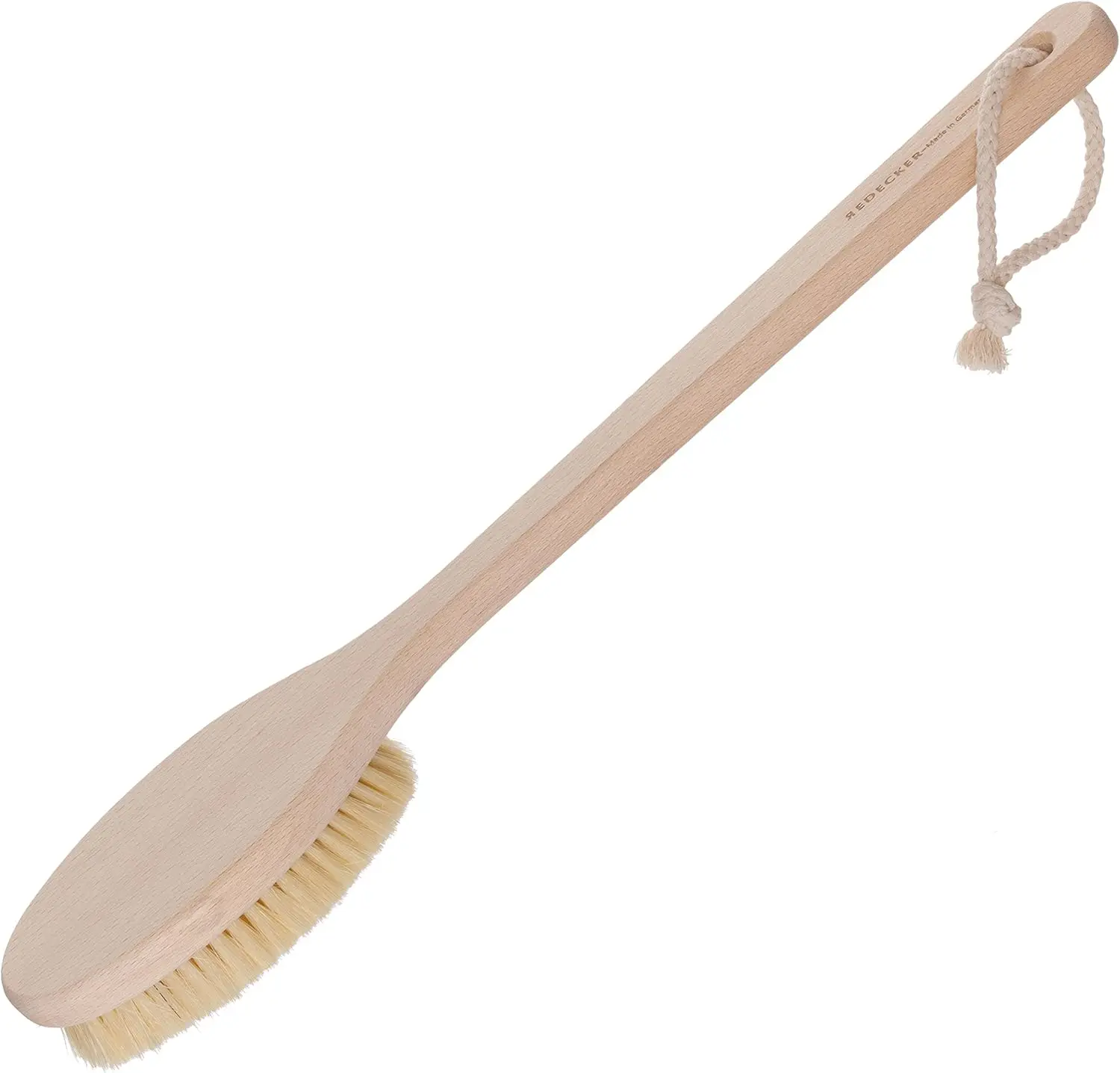 Beechwood Bath and Shower Brush - Boar Bristle Back Brush Shower - 17-3/4 inch Handle
Beechwood Bath and Shower Brush - Boar Bristle Back Brush Shower - 17-3/4 inch Handle