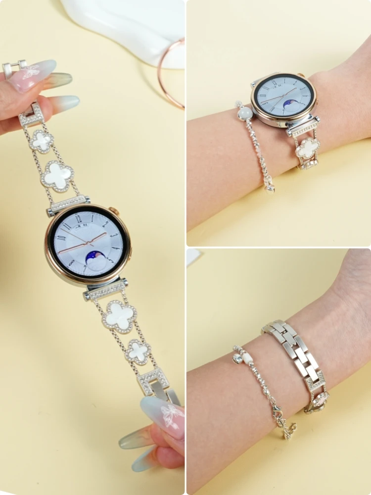 Watch GT5 pro Fashion Watch strap For HUAWEI Smart Watch gt5 GT4 Women Metal Stainless steel Quick release Watchband attachment
Watch GT5 pro Fashion Watch strap For HUAWEI Smart Watch gt5 GT4 Women Metal Stainless steel Quick release Watchband attachment