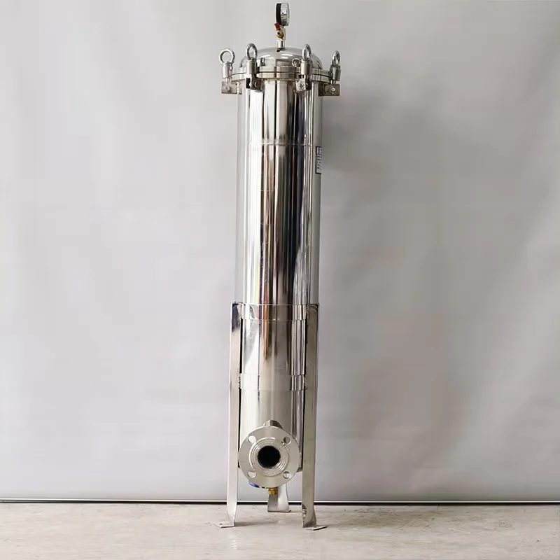 DN50 Factory Sell Stainless Steel 304 Bag Filter Housing for Water River Sediment Filtration Filtering
DN50 Factory Sell Stainless Steel 304 Bag Filter Housing for Water River Sediment Filtration Filtering