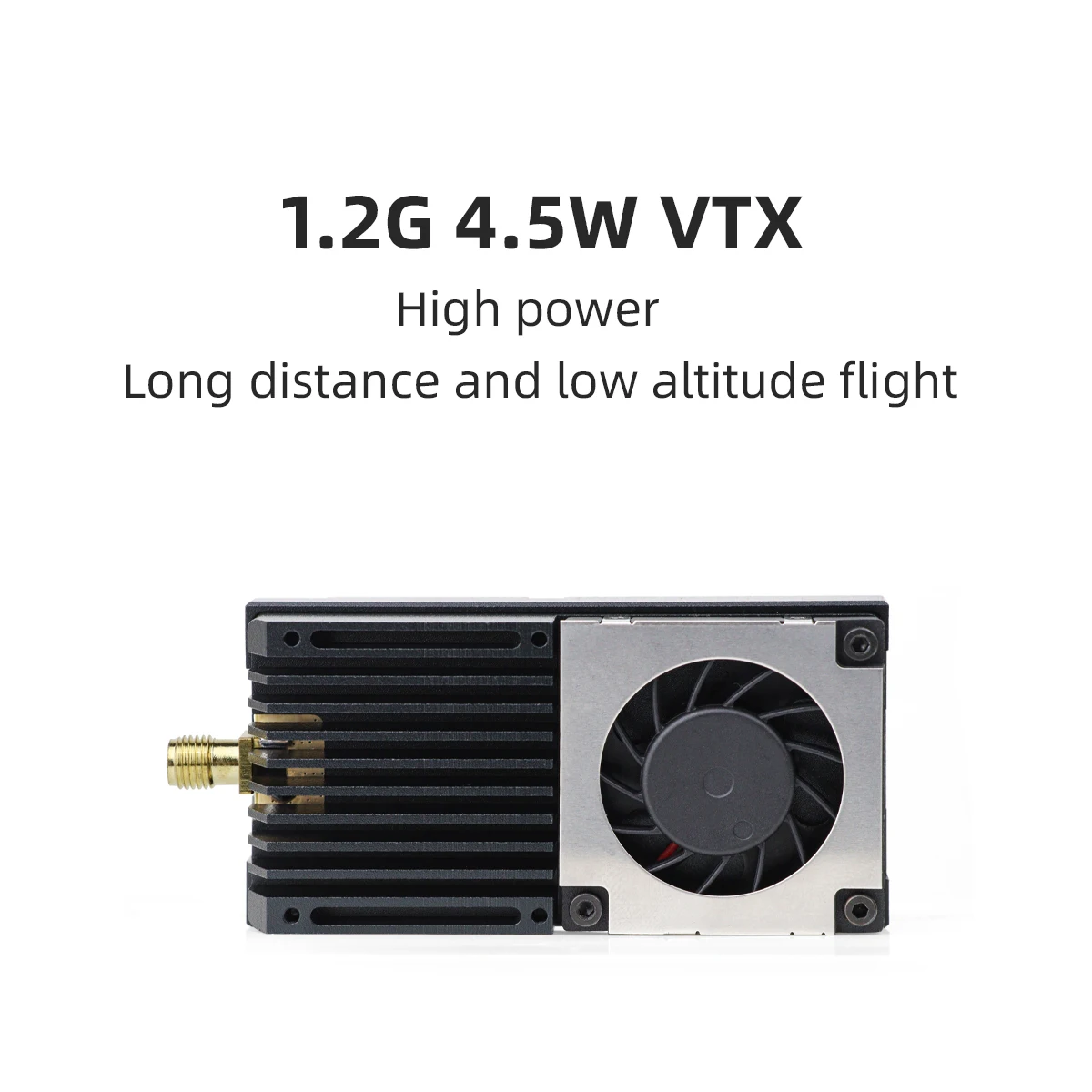 HGLRC ZEUS 1.2G 4.5W VTX 8CH 25mW 800mW 4.5W Power FPV Image Transmission Video Transmitter For Long Range RC FPV Drone
HGLRC ZEUS 1.2G 4.5W VTX 8CH 25mW 800mW 4.5W Power FPV Image Transmission Video Transmitter For Long Range RC FPV Drone