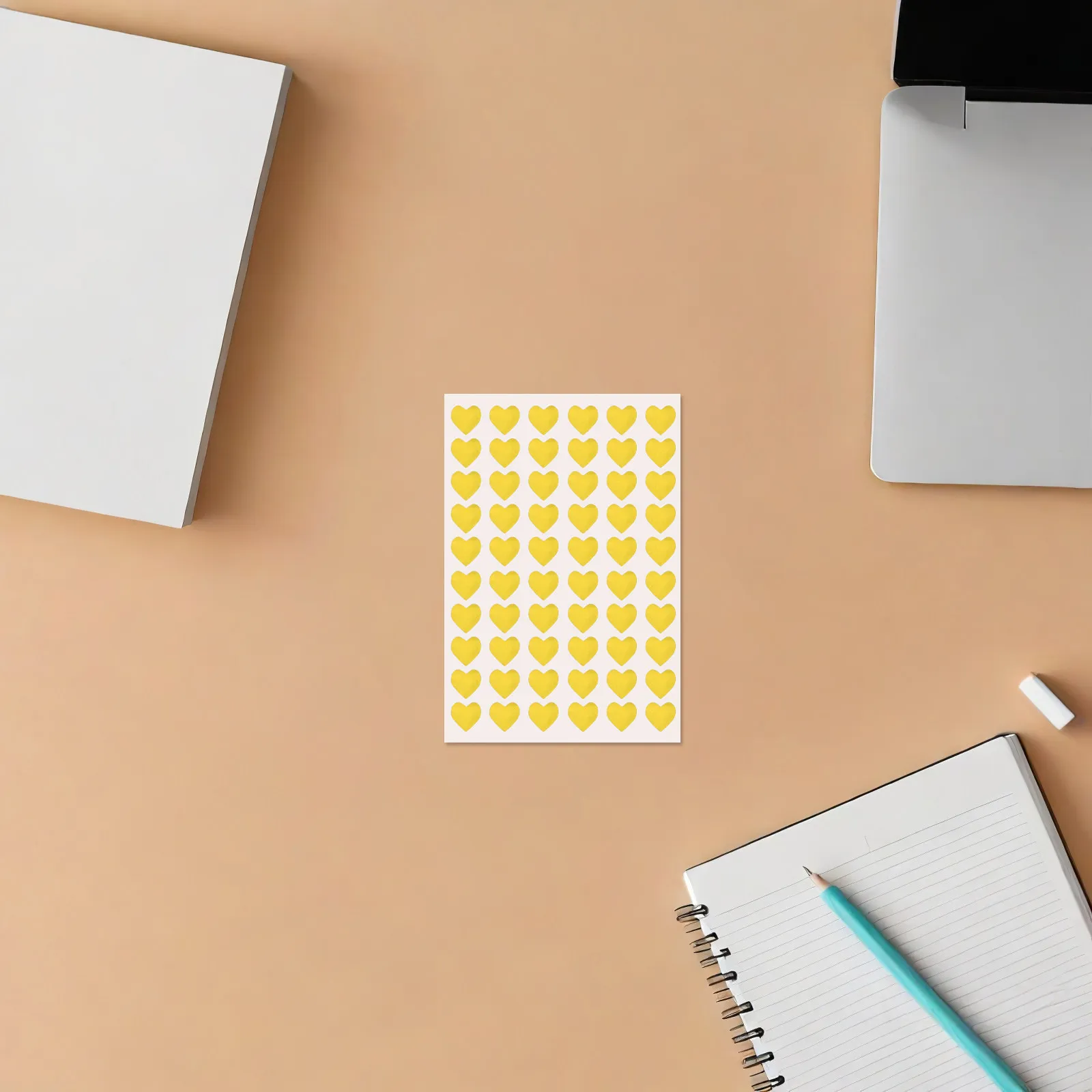 4Packs Heart Stickers Gold Metallic Self-Adhesive Craft Decals for Journaling Envelope Sealing Packaging Decoration Classroom
4Packs Heart Stickers Gold Metallic Self-Adhesive Craft Decals for Journaling Envelope Sealing Packaging Decoration Classroom