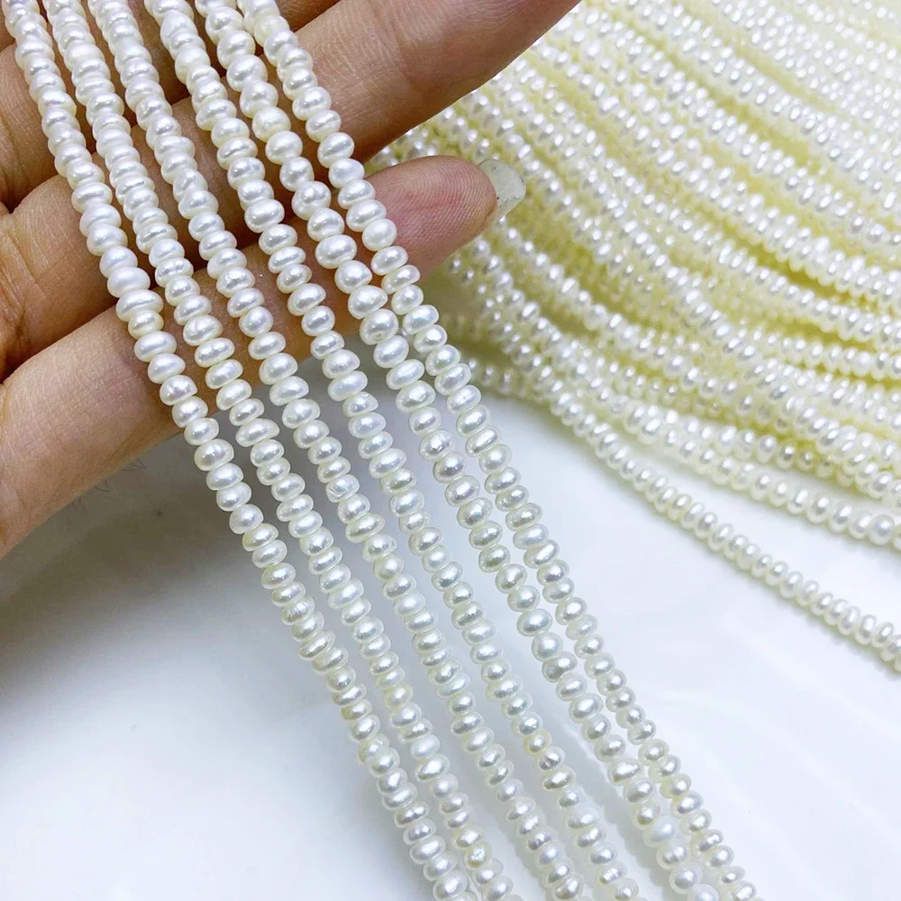 3-4mm 3A Glinting Natural Freshwater White Pearl Irregular Shimmering Bead Gift Jewelry Make DIY Necklace Bracelet Accessories
3-4mm 3A Glinting Natural Freshwater White Pearl Irregular Shimmering Bead Gift Jewelry Make DIY Necklace Bracelet Accessories