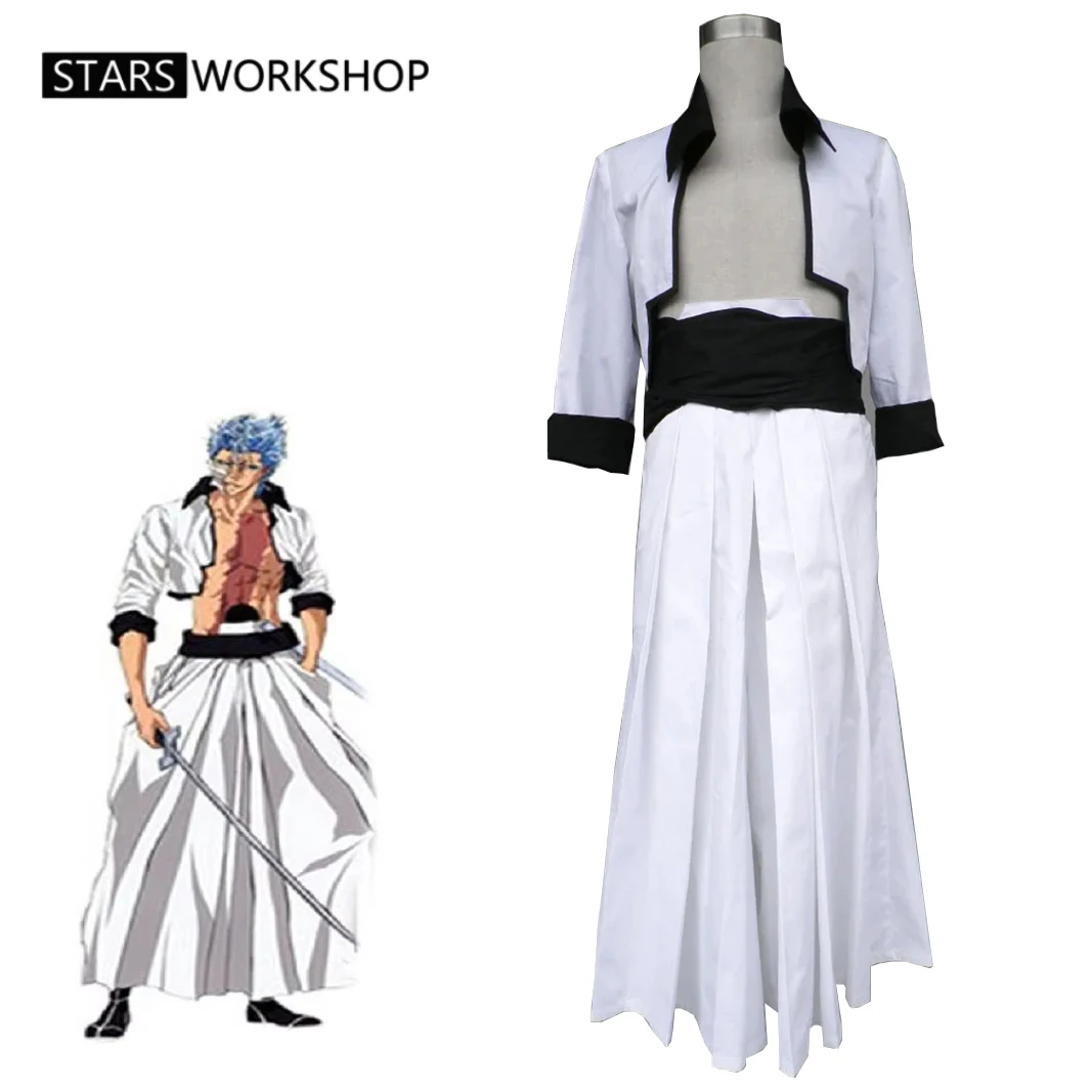 Аниме BLEACH Grimmjow Jaegerjaquez костюмы для косплея японское кимоно штаны кендо Хэллоуин карнавальный костюм для вечеринки
Аниме BLEACH Grimmjow Jaegerjaquez костюмы для косплея японское кимоно штаны кендо Хэллоуин карнавальный костюм для вечеринки