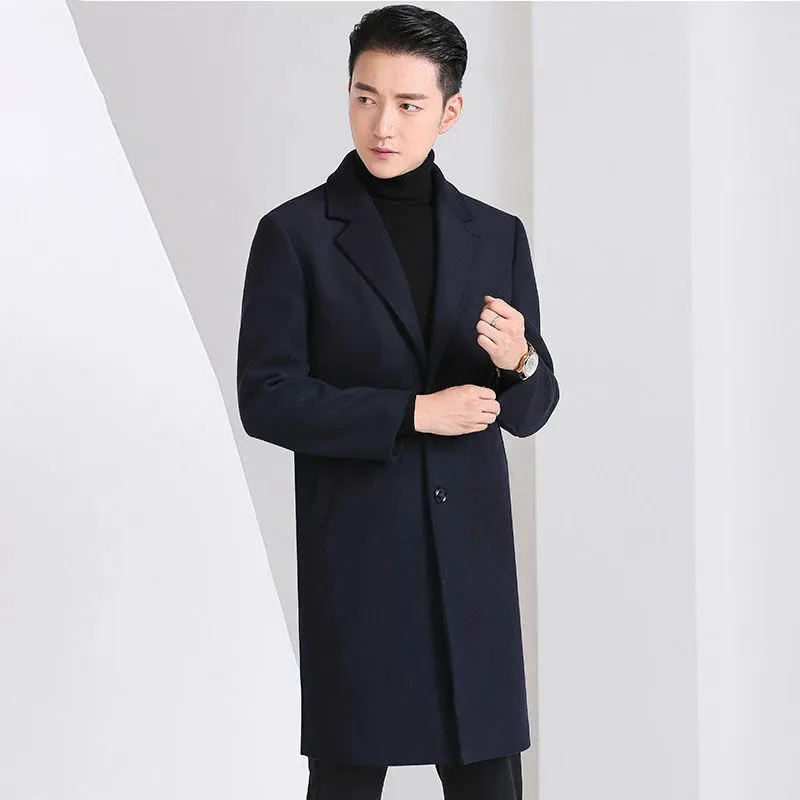 2023 Autumn Winter New Business Casual Men Coat Paded Cotton Warm Loose Male Outerwear Single Breasted Turn-Down Collar Overcoat
2023 Autumn Winter New Business Casual Men Coat Paded Cotton Warm Loose Male Outerwear Single Breasted Turn-Down Collar Overcoat