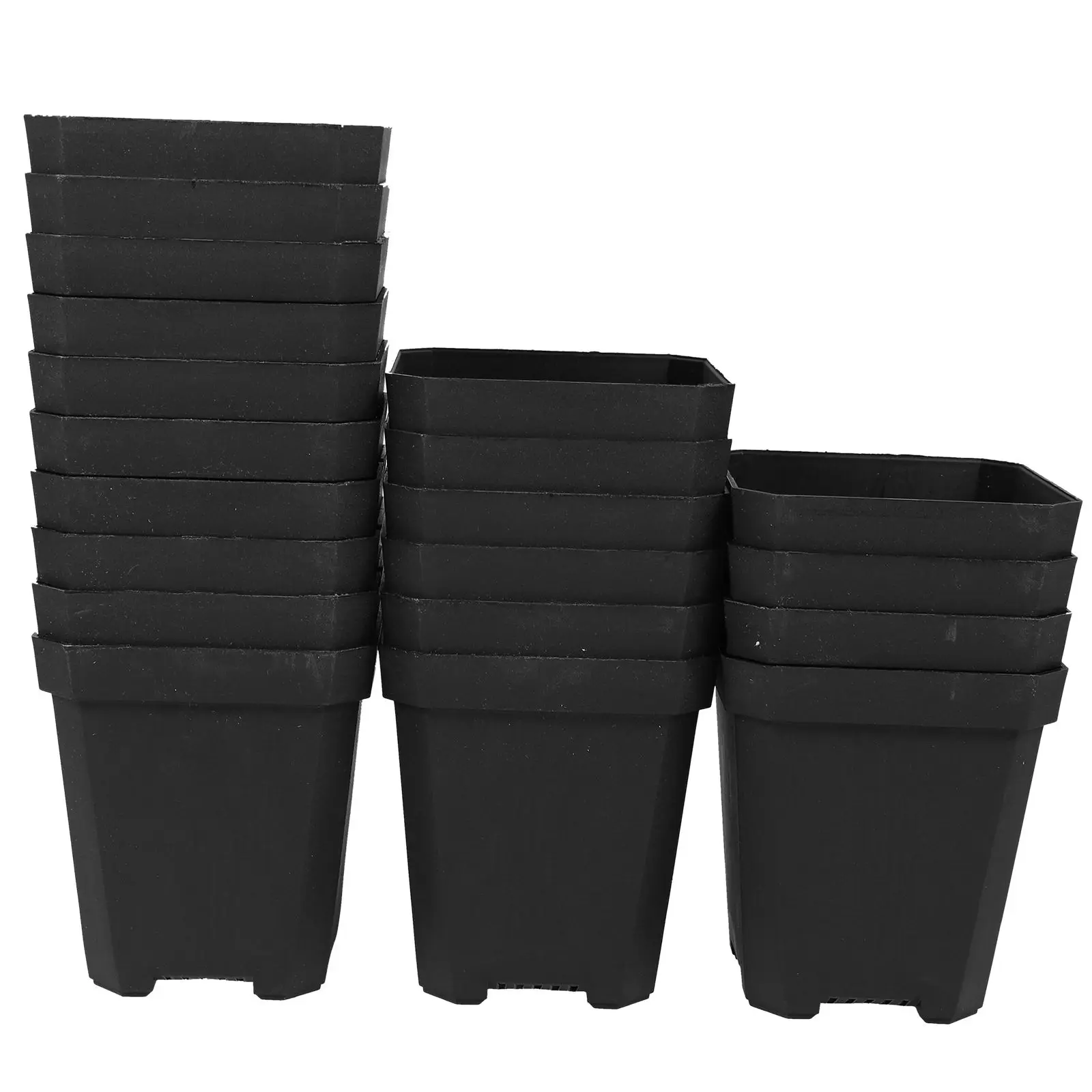 20 Pcs Small Flower Pots of Succulent Green Plants Planter Nursery Potspots Flowerpot Plastic Artificial
20 Pcs Small Flower Pots of Succulent Green Plants Planter Nursery Potspots Flowerpot Plastic Artificial