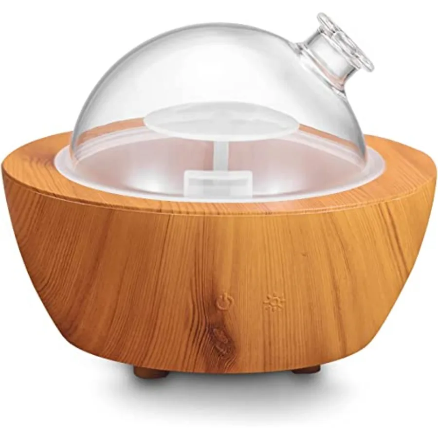 280ml Glass Essential Oil Diffuser Wood Grain Base Air Aroma Diffusers for Aromatherapy Cool Mist Humidifier with Safe Auto Shu
280ml Glass Essential Oil Diffuser Wood Grain Base Air Aroma Diffusers for Aromatherapy Cool Mist Humidifier with Safe Auto Shu