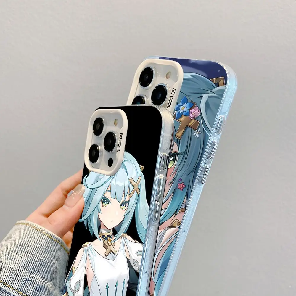Game GI Faruzan White Translucent Mobile Phone Case for iPhone 17 16 15 14 13 12 11 X XR XS Air Pro Max Plus Colorful Cover
Game GI Faruzan White Translucent Mobile Phone Case for iPhone 17 16 15 14 13 12 11 X XR XS Air Pro Max Plus Colorful Cover