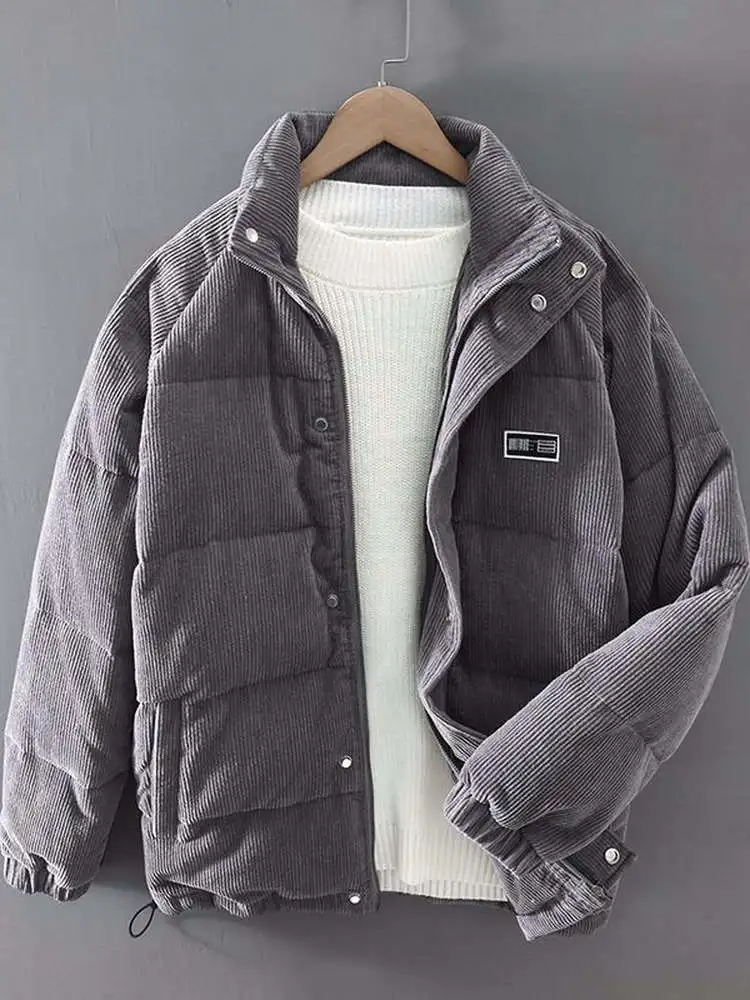 Thiened вельветовое хлопковое платье чистого цвета в стиле ретро, модное мужское теплое пальто-стойка, длинный воротник-стойка на одной пуговице
Thiened вельветовое хлопковое платье чистого цвета в стиле ретро, модное мужское теплое пальто-стойка, длинный воротник-стойка на одной пуговице