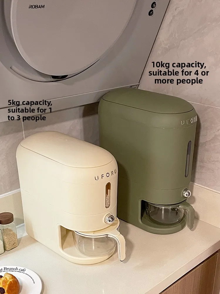 Food ade Rice Storage Container Moisture Proof Pest Control for Home Use New 2025 Model Fits 0kg 20kg Rice Storage Jar
Food ade Rice Storage Container Moisture Proof Pest Control for Home Use New 2025 Model Fits 0kg 20kg Rice Storage Jar