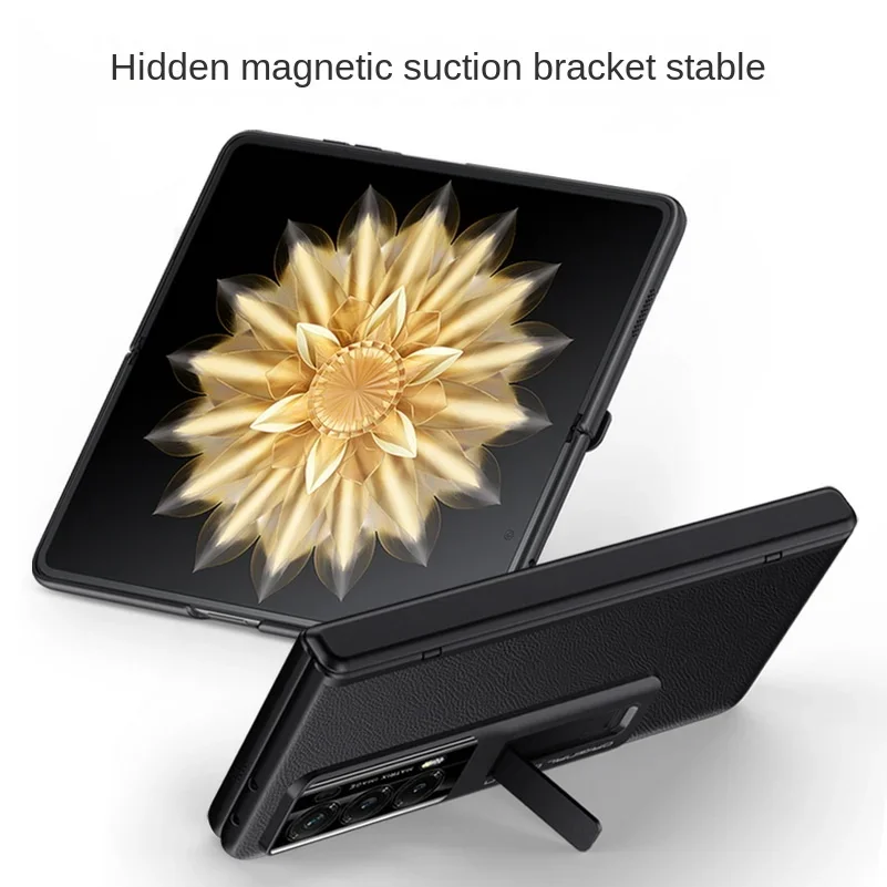 Automatic Spring Hinge Leather case For Honor Magic V2 Tempered Glass All-inclusive Kick Stand Camera Protect Cover
Automatic Spring Hinge Leather case For Honor Magic V2 Tempered Glass All-inclusive Kick Stand Camera Protect Cover