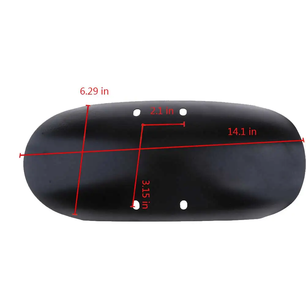 Motorcycle Black Short Front Fender Steel Mud Guard Splash Protector for Bobber Chopper Solo Seat
Motorcycle Black Short Front Fender Steel Mud Guard Splash Protector for Bobber Chopper Solo Seat