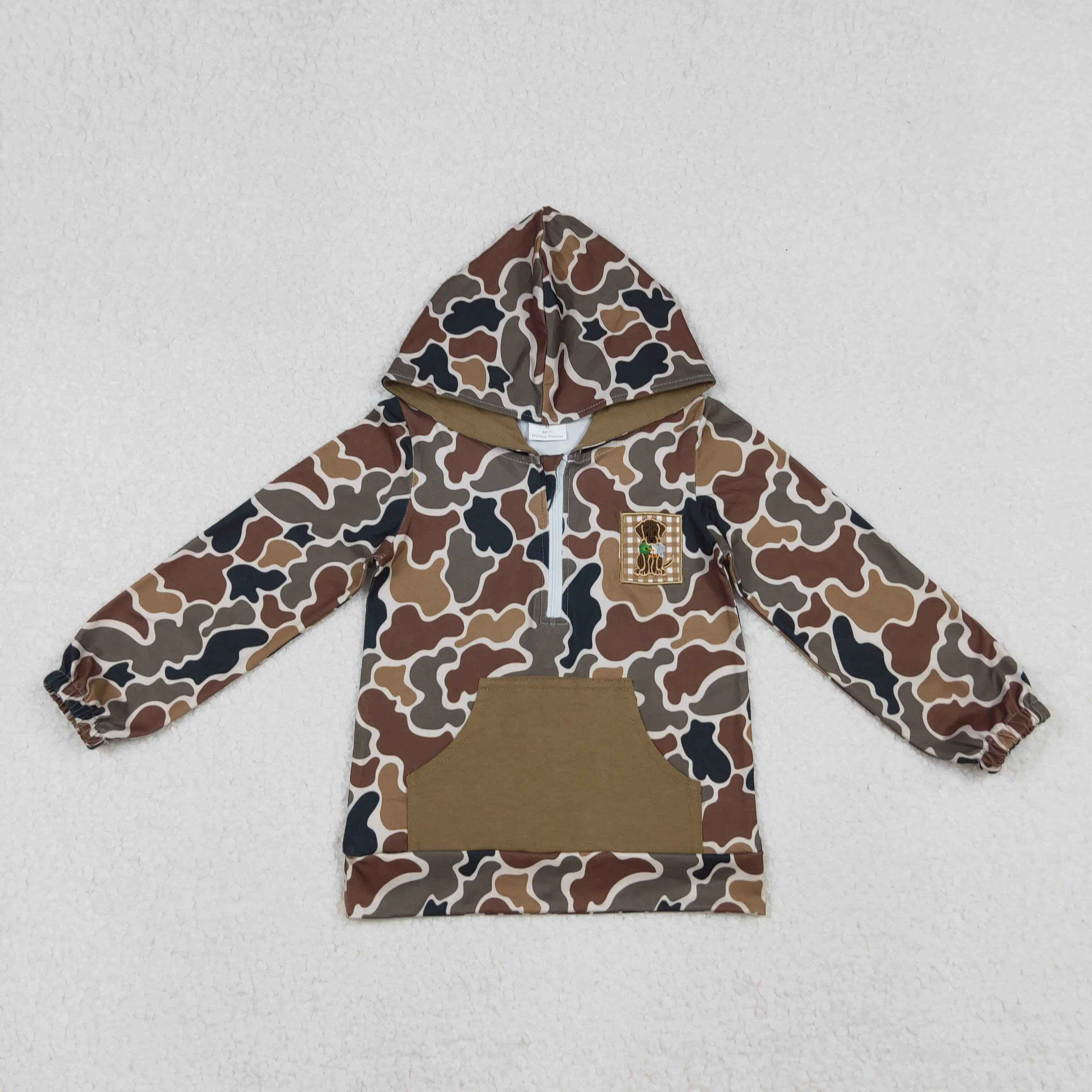 X10.8 RTS No Moq Baby Girl Long Sleeve Embroidery Dog Design Hoodie Top Kids Autumn Top Baby Clothes Cheap Price 
X10.8 RTS No Moq Baby Girl Long Sleeve Embroidery Dog Design Hoodie Top Kids Autumn Top Baby Clothes Cheap Price