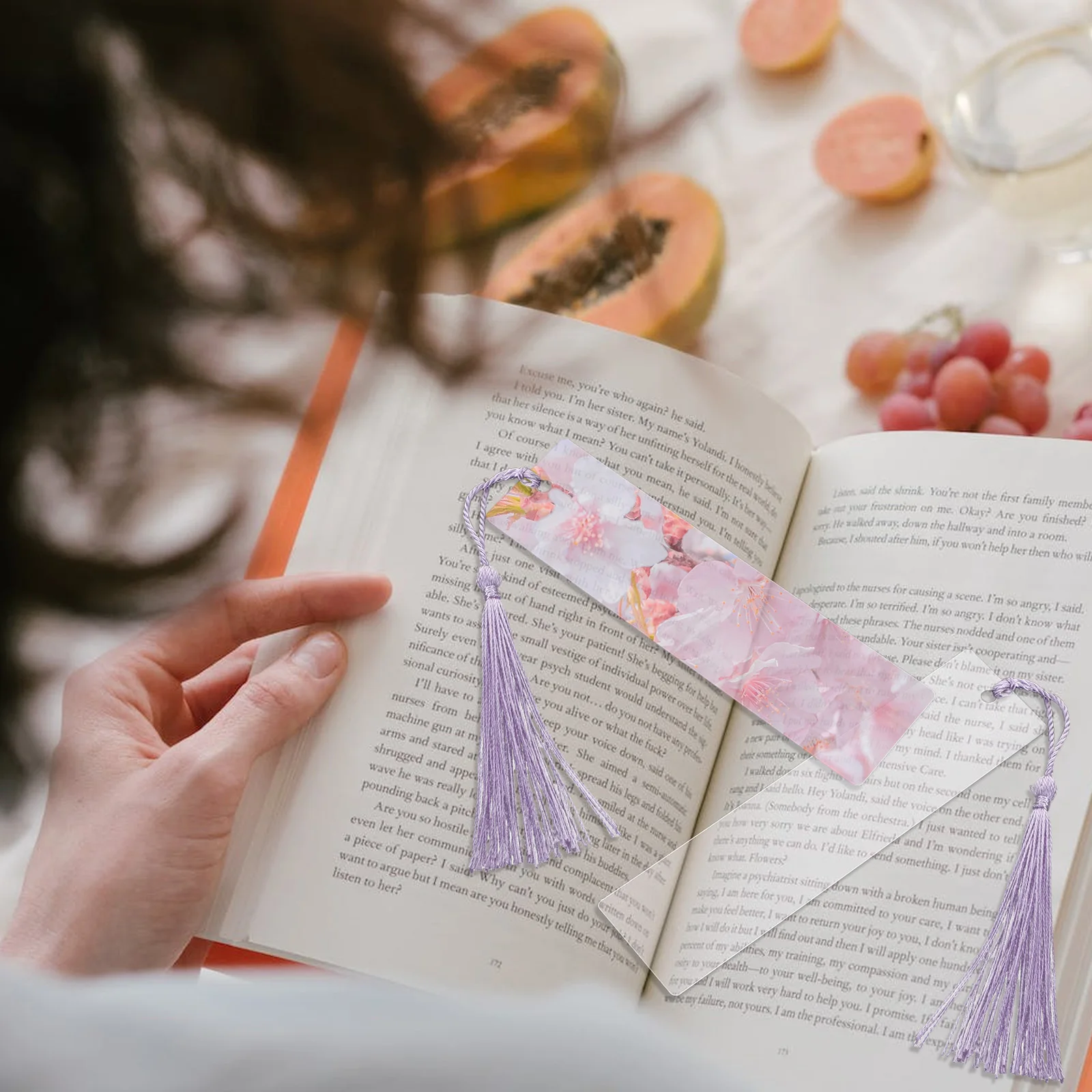 30Sets Clear Acrylic Bookmarks Blank DIY Tassels Exquisite Reading Page Markers Bookmarks Acrylic Bookmark Student Bookmark Gift
30Sets Clear Acrylic Bookmarks Blank DIY Tassels Exquisite Reading Page Markers Bookmarks Acrylic Bookmark Student Bookmark Gift