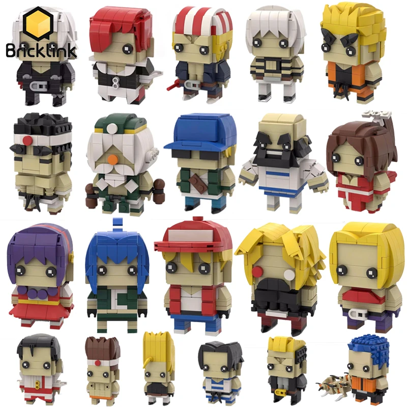 Идеи Bricklink MOC Kings Fighters, игровые фигурки, наборы Brickheadz Orochi, креативные строительные блоки, игрушки для детей, подарок
Идеи Bricklink MOC Kings Fighters, игровые фигурки, наборы Brickheadz Orochi, креативные строительные блоки, игрушки для детей, подарок