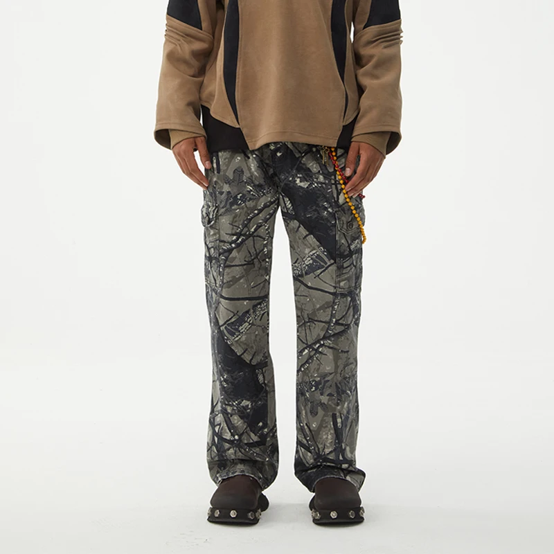 808 New 100% cotton high street trend loose loose with straight tide brand jeans men's cool handsome design sense pants
808 New 100% cotton high street trend loose loose with straight tide brand jeans men's cool handsome design sense pants
