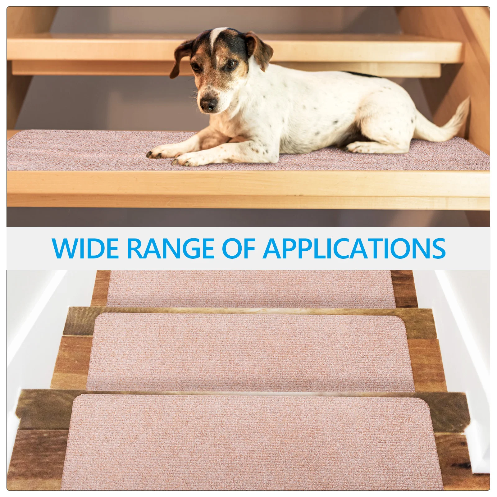 15pcs Anti-Slip Floor Mat Stair Treads for Wood Stairs Indoor Self Adhesive Noise Reduction Easy Cut Install Staircase Runners
15pcs Anti-Slip Floor Mat Stair Treads for Wood Stairs Indoor Self Adhesive Noise Reduction Easy Cut Install Staircase Runners